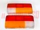 Chrome Plastic Tail Lights Alfa Romeo Alfetta 1600 1800 2000 Olsa