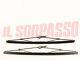 Chrome Windshield Wiper Blades Alfa Romeo 2600 Osi Alfa Sud Alfetta