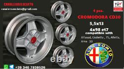 Cromodora Alfa Romeo 33 75 Alfasud Alfetta Gulietta Llantas Rims Rims Rims