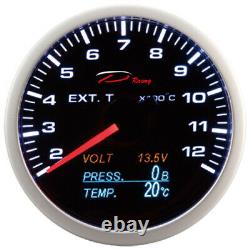 D Racing 4in1 Temperature Of The Exhaust Gases Pressure Display Oil V