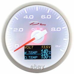 D Racing 4in1 'ldruck Show Temperature Of Oil Temperature Water Temperature