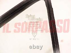 Fixed Rear Left Glass + Sealing Gasket Alfa Romeo Alfetta 2000 Original