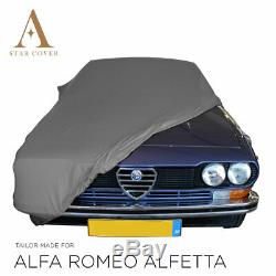 From Tarpaulin Protection Compatible With Alfa Romeo Alfetta For Interior Gray