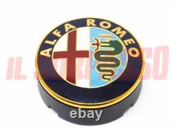 Front Emblem, Grille Shield, Alfa Romeo Alfetta + Quadrifoglio 1982/83