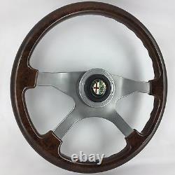 Genuine Atiwe Wood Rims Direction Wheel Alfa Romeo Alfetta Giulietta From 8a