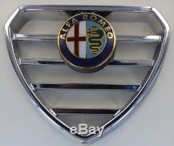 Heart Grille Chrome Alfa Romeo Giulietta Alfetta Gt Gtv Alfasud 33
