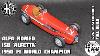 How To Build The Alfa Romeo 158 159 Alfetta F1 World Champion 1 24 Mister Craft Model Kit