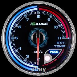 Igauge 256c 60mm Escape Gas Temperature 256 Remote Colors Show