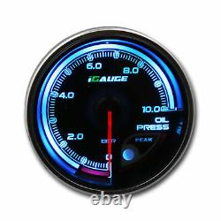 Igauge 256c 60mm Oil Pressure 256 In Distance Colors Show Oil