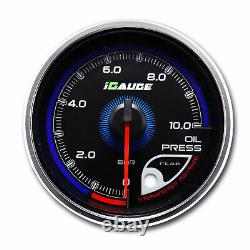 Igauge 256c 60mm Oil Pressure 256 In Distance Colors Show Oil