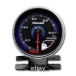 Igauge 256c 60mm Oil Pressure 256 In Distance Colors Show Oil