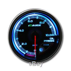 Igauge 256c 60mm Oil Pressure On 256 Color Remote Display Oil Pressure