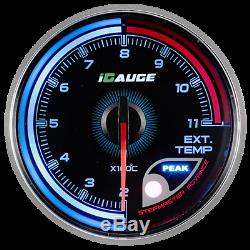 Igauge 256c 60mm Temperature Of Exhaust Gas 256 Colors Remote Display
