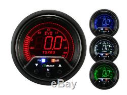 Igauge Evo Premium 52mm Supercharging Press Show Boost Gauge Warn Johny