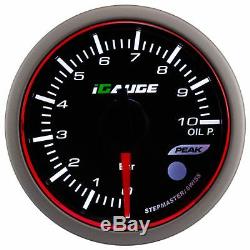 Igauge Wrc Halo Premium 52mm Pressure On Oil Open Oil Pressure Gauge