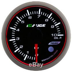 Igauge Wrc Halo Premium 60mm Pressure On Oil Open Oil Pressure Gauge