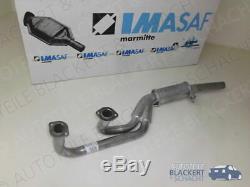 Imasaf Exhaust Silencer + Equipment Alfa Romeo Gtv + Alfetta Gt 1.8 + 2.0