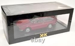 KK 1/18 Alfa Romeo Alfetta GTV 2000 1976 Red Diecast Scale Model Car