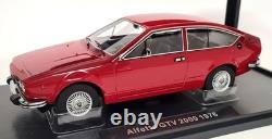 KK 1/18 Alfa Romeo Alfetta GTV 2000 1976 Red Diecast Scale Model Car