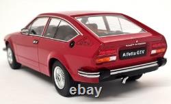 KK 1/18 Alfa Romeo Alfetta GTV 2000 1976 Red Diecast Scale Model Car