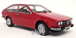 KK 1/18 Alfa Romeo Alfetta GTV 2000 1976 Red Diecast Scale Model Car