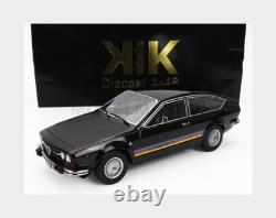 KK scale KKDC181094 Alfa Romeo Alfetta 2000 GTV Turbodelta 1979 Black Tone 1/18