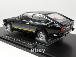 Kk Alfa Romeo Alfetta GTV Turbodelta Black 1979 1/18 KKDC 181094