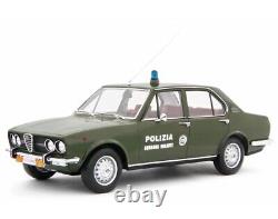 LAUDORACING-MODELS 1:18 Alfa Romeo Alfetta 1.8 Police Car S. Volante 1973 LM178E-PO
