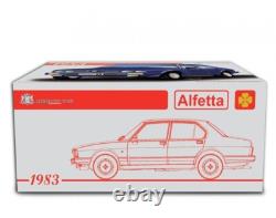 LAUDORACING-MODELS 1:18 Alfetta 2.0i Quadrifoglio Oro 1983-84 LM171B