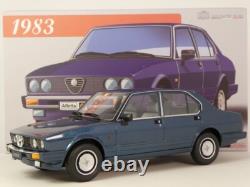 Laudoracing Alfa Romeo Alfetta 2.0I Q. O. Blue Metal. 1983 1984 1/18 LM171A