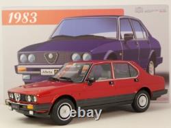 Laudoracing Alfa Romeo Alfetta 2.0I Q.O. Red 1983 1984 1/18 LM171C