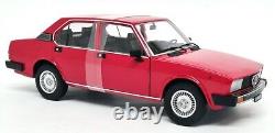 Legendary 1/18 Alfa Romeo Alfetta Berlina 2000L 1978 Rosso Red Diecast Model Car