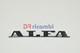 Logo Ornament Emblem Model Alfa Romeo Alfetta Gt Gtv Alfa Dr0883