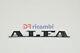 Logo Ornament Emblem Model Alfa Romeo Alfetta Gt Gtv Alfa Dr0883