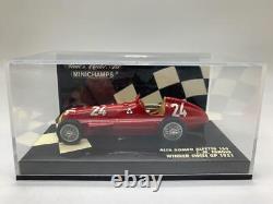 MINICHAMPS Alfa Romeo Alfetta 159 Fangio Winner Swiss GP 1951 400 511224 1/43