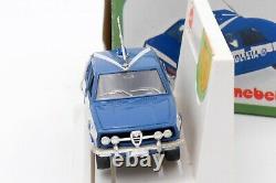 Mebetoys Mattel 1/43 Alfa Romeo Alfetta Polizia #a-83 With His Box