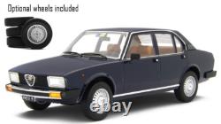 Miniature Car 1:18 Laudo Racing ALFA ROMEO ALFETTA 2.0 L 1978 BLUE