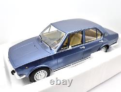 Miniature Car Alfa Romeo Alfetta 1.8 Blue Car 118 Laudoracing Modelism