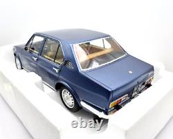 Miniature Car Alfa Romeo Alfetta 1.8 Blue Car 118 Laudoracing Modelism