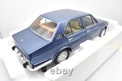 Miniature Car Alfa Romeo Alfetta 1.8 Blue Car 118 Laudoracing Modelism