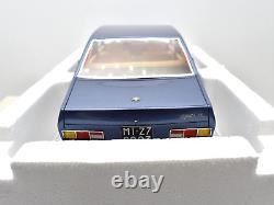 Miniature Car Alfa Romeo Alfetta 1.8 Blue Car 118 Laudoracing Modelism