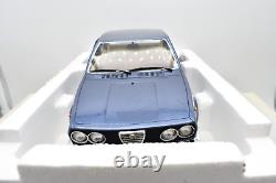 Miniature Car Alfa Romeo Alfetta 1.8 Blue Car 118 Laudoracing Modelism