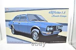 Miniature Car Alfa Romeo Alfetta Auto 118 Laudoracing Static Car Model