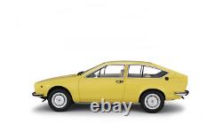 Miniature Car Alfa Romeo Alfetta Gtv Yellow Car 1/18 Model Laudoracing