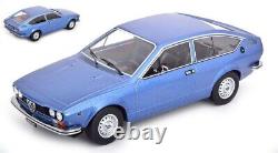 Miniature car model 1 18 alfa romeo Alfetta Gt Blue