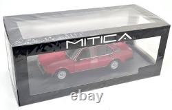 Mitica 1/18 Alfa Romeo Alfetta Berlina 2000L 1978 Red Diecast Model Car