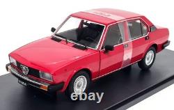 Mitica 1/18 Alfa Romeo Alfetta Berlina 2000L 1978 Red Diecast Model Car