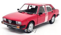 Mitica 1/18 Alfa Romeo Alfetta Berlina 2000L 1978 Red Diecast Model Car
