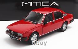 Mitica-Diecast 1/18 Alfa Romeo Alfetta Berlina 2000L 1978 200012-D translates to 'Mythical-Diecast 1/18 Alfa Romeo Alfetta Sedan 2000L 1978 200012-D'