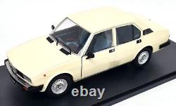 Mythical 1/18 Alfa Romeo Alfetta Berlina 2000L 1978 Ivory Diecast Model Car